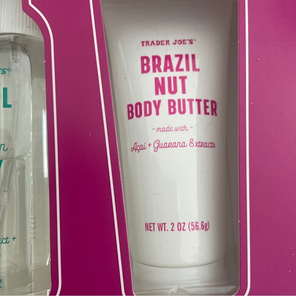 Trader Joe’s Bath & Body Trader Joes Brazil Nut Body Glow Set Bnib Poshmark